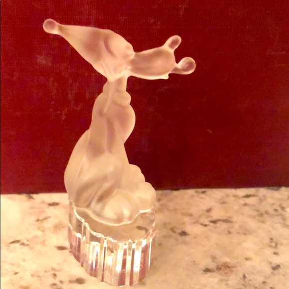 RARE DISNEY/GOEBEL CRYSTAL PLUTO FIGURINE - Picture 4 of 6